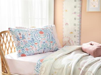 Fairy Детско Одеало Памучен, Розово, 150 X 200 Cm