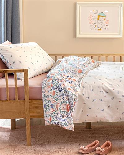 Fairy Детско Спално Бельо Памучен, Розово, 160 X 220 Cm