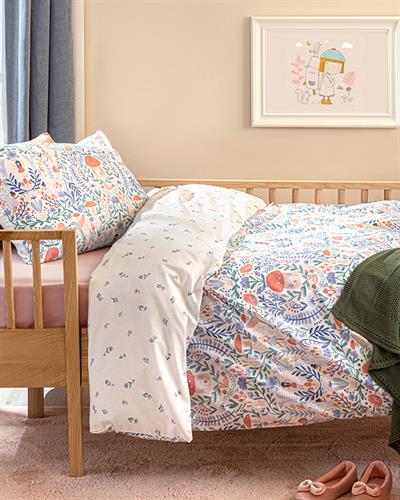 Fairy Детско Спално Бельо Памучен, Розово, 160 X 220 Cm