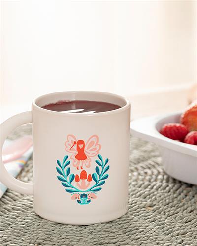 Fairy Чаша Със Сламка Пластмасов, Синьо, 210 Ml