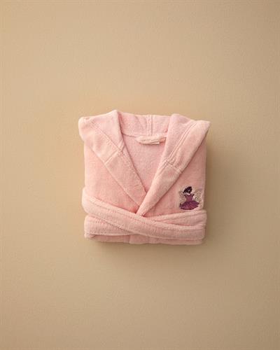 Fairy Детски Халат За Баня Трига 6-8 години Пудра