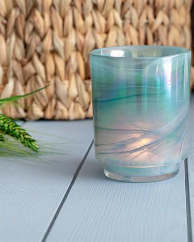 Fancy Свещник 10 cm.. Син