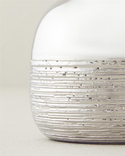 Fancy Ваза Сребристо, 10 X 10 X 11 Cm