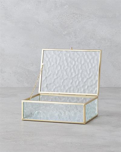 Fancy Декоративна Кутия 18x12x7 см Златен