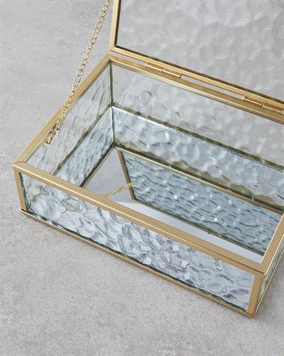 Fancy Декоративна Кутия 18x12x7 см Златен