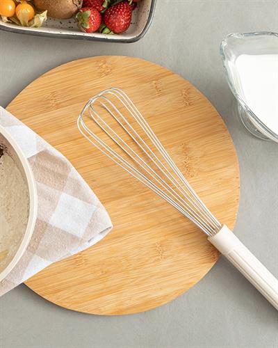 Fancy Бъркачка Пластмасов, Бежово, 34 Cm