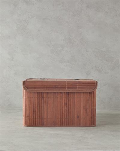 Fancy Кутия За Съхранение Бамбук 36x27x22 cm Кафяв