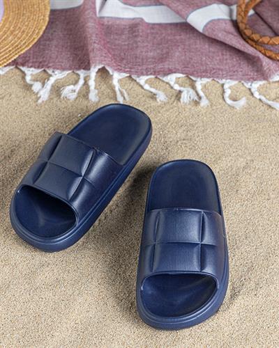 Fancy Women Sandals 38 Dark Blue