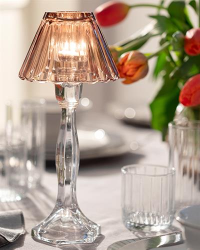 Fancy Свещник Амбър, 6 X 8 X 30Cm