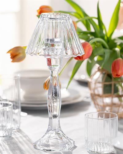Fancy Свещник Прозрачен, 6 X 8 X 30Cm