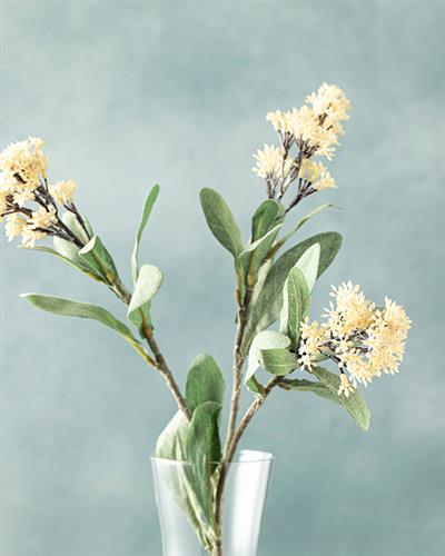 Fancy Flowers Изкуствено Цвете Един Стрък 65 см Кремав