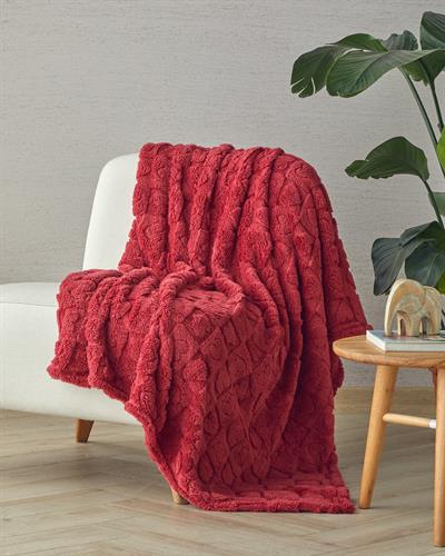 Fancy Love Тв Одеяло Жакардов велсофт 120x160 см Пепел от рози