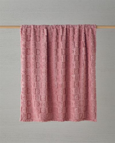 Fancy Love Тв Одеяло Жакардов велсофт 120x160 см Розов