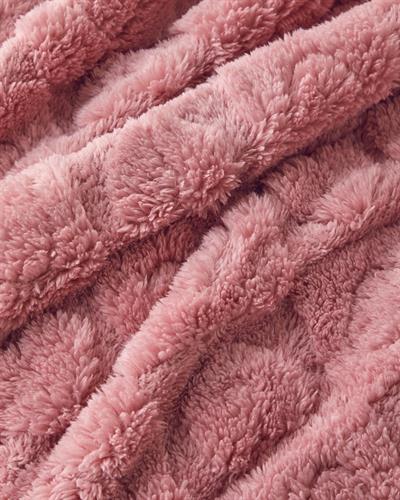 Fancy Love Тв Одеяло Жакардов велсофт 120x160 см Розов
