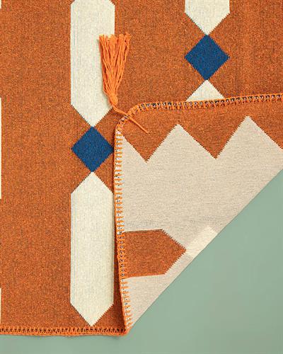 Fancy Lukas Woven Rug 80x150 cm Terracotta