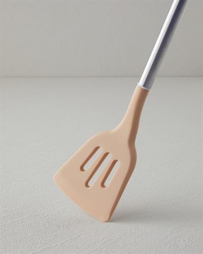 Fancy Mix Прибори За Обслужване 5 бр. Силикон 31,5 см. Бежов