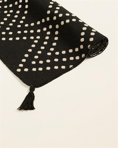 Fancy Poti Килим Тъкан, Кремаво Черно, 120 X 180 Cm