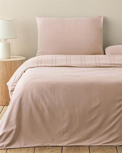 Fancy Спален Комплект Единичен Premium Soft Cotton 160x220 см Пепел от рози