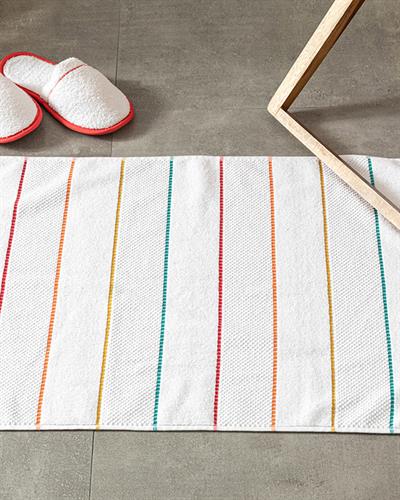 Farah Кърпа За Крака Жакардов Памучен 50x70 см Бял