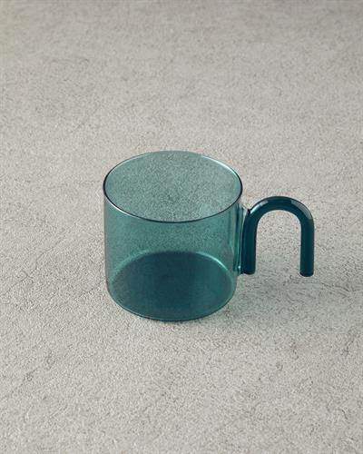 Borosilicate Glass Cup 300 ml Green