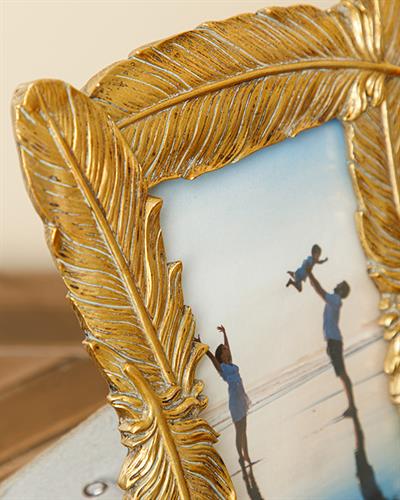 Feathers Рамка Златисто, 17.5 X 23 X 1.8Cm