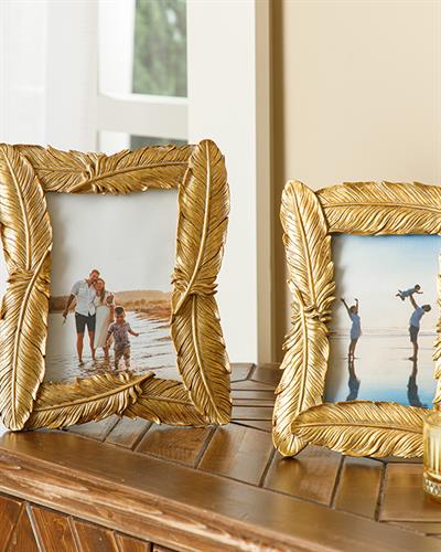 Feathers Рамка Златисто, 17.5 X 23 X 1.8Cm