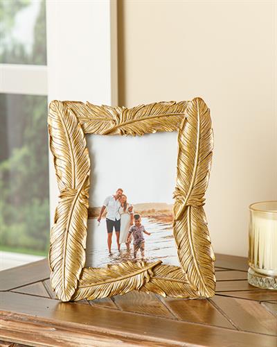 Feathers Рамка Златисто, 20.3 X 24.8 X 1.8Cm