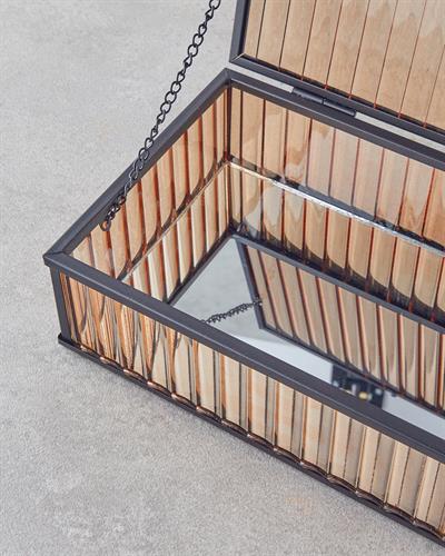 Felice Декоративна Кутия 18x12x7 см Кехлибар