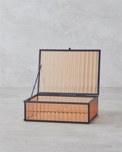 Felice Декоративна Кутия 18x12x7 см Кехлибар