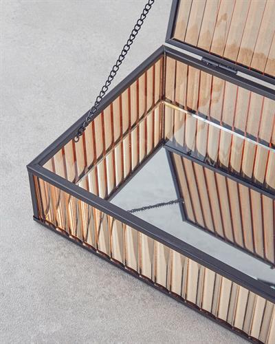 Felice Декоративна Кутия 21x16x7 см Кехлибар