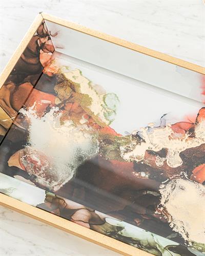 Felicita Декоративна Табла Златисто, 30 X 45 Cm