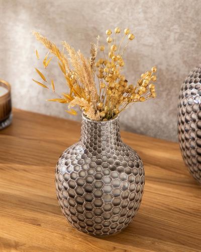 Felicity Ваза 11,5x11,5x15,5 см Кафяв