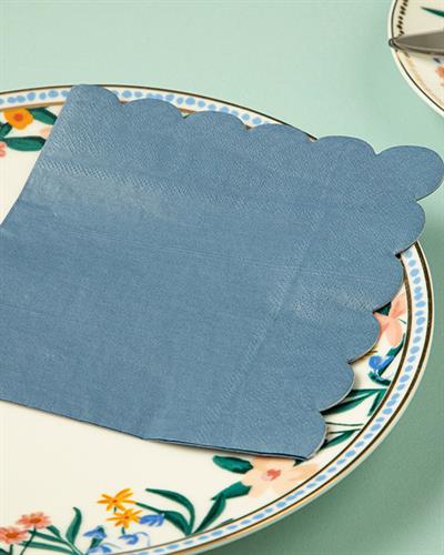 Festival Хартийни Салфетки 20 Бр., Хартия, Индиго, 33 X 33 Cm