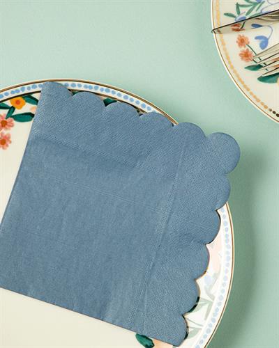 Festival Хартийни Салфетки 20 Бр., Хартия, Индиго, 33 X 33 Cm