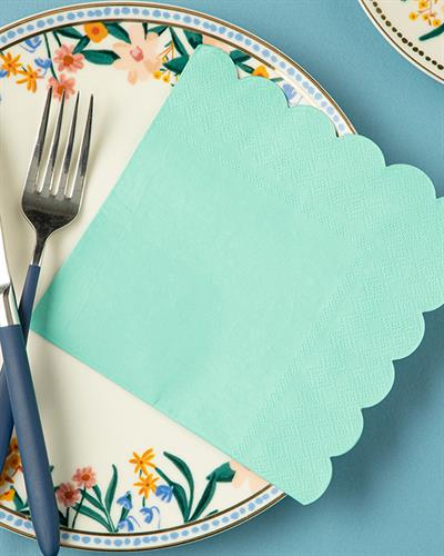 Festival Хартийни Салфетки Хартия, Мента, 33 X 33 Cm