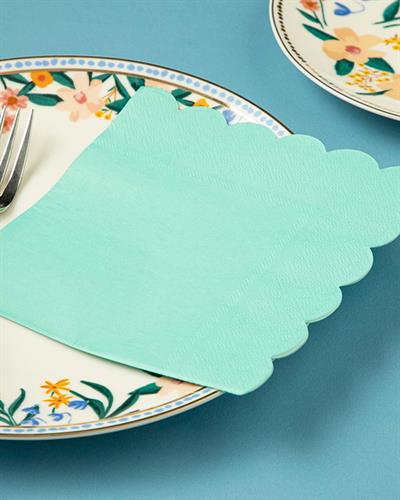 Festival Хартийни Салфетки Хартия, Мента, 33 X 33 Cm