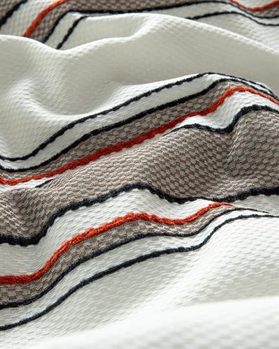 Fine Lines Chenille Paint Yarn King Size Duvet Cover Set 240x220 cm Antrasit-Siyah Test