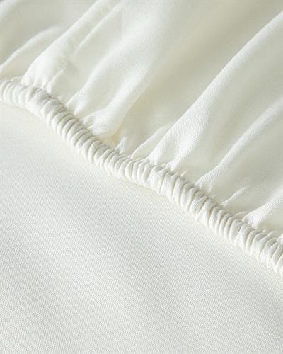 Fine Lines Chenille Paint Yarn For One Person Duvet Cover Set 160x220 cm Yellow-Brown