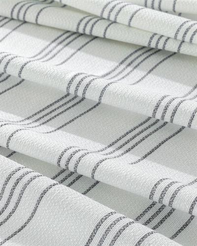 Fine Lines Покривка Двоен Размер, Visko, Тъмно Синьо, 200 X 220 Cm