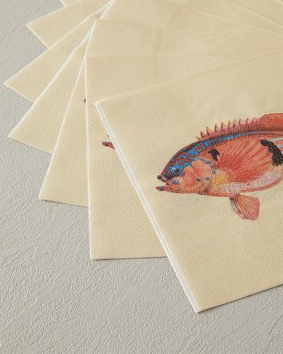 Finny Хартиени Салфетки 20 бр. Хартия 33x33 см Горчица