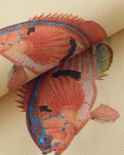 Finny Хартиени Салфетки 20 бр. Хартия 33x33 см Горчица