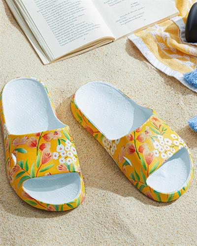 Fiona Плажни Терлици Дамски, Жълто, 38