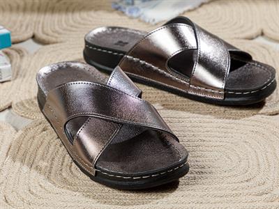 Fiona Пантофи За Дома Чехли, Pu, Антрацит, 36