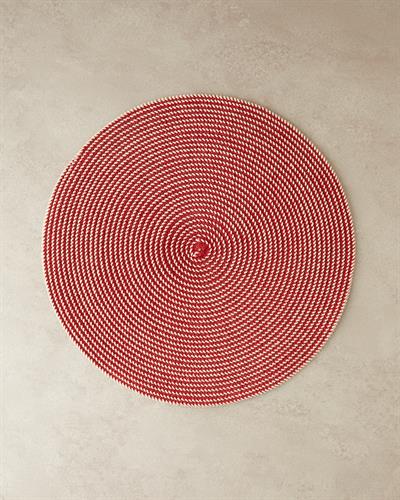 Fiora Подложки За Хранене Полиестер 38 см Червен