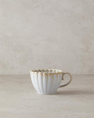 Fiore Чаша Китайски костен порцелан 350 мл Сив