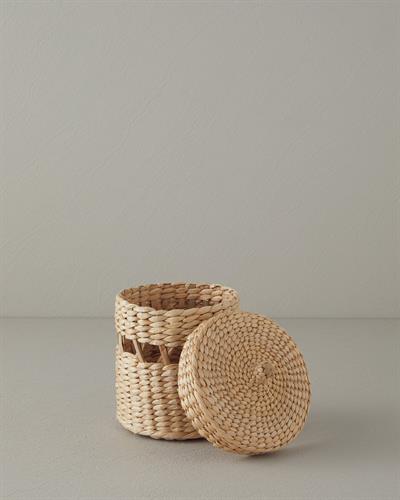 Fiory Кошница Слама 14x14 см Натурален