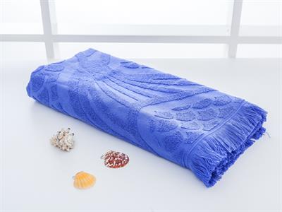 Fish ПЛАЖНА ХАВЛИЯ Жакардов 80x150 cm Royal