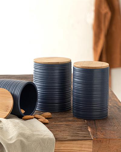 Flatty Съд За Подправки Доломите, Синьо, 10 X 10 X 10 Cm