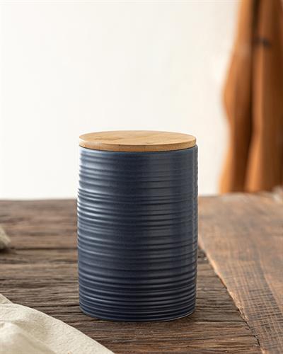 Flatty Съд За Подправки Доломите, Синьо, 10 X 10 X 15 Cm