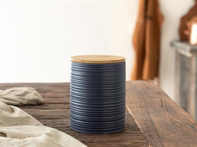 Flatty Съд За Подправки Доломите, Синьо, 11 X 11 X 15 Cm